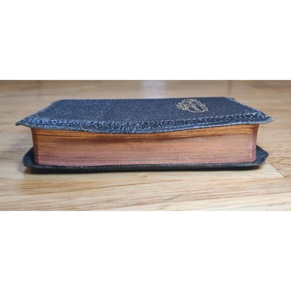 Vtg Holman Jewel New Testament Psalms Genuine Leather-King James Version-KJV - Picture 4 of 12